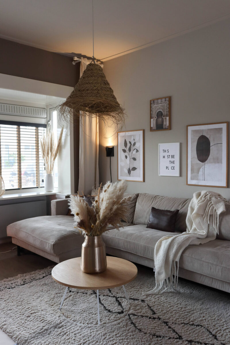 beige woonkamer Juudithhome interieur &amp; styling